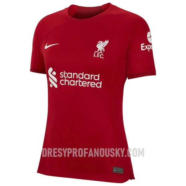 Levné Dámský Fotbalový Dres Liverpool Domácí 2022-23