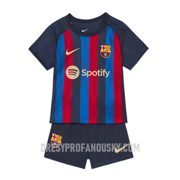 Levné Dětský Fotbalový Dres FC Barcelona Domácí 2022-23