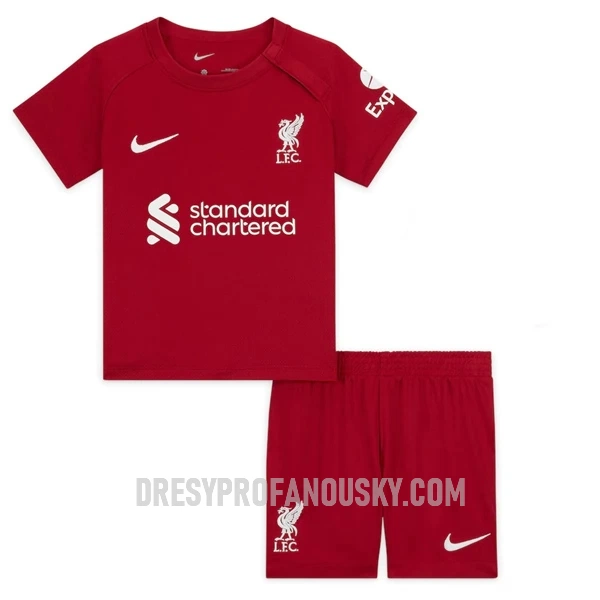 Levné Dětský Fotbalový Dres Liverpool Domácí 2022-23