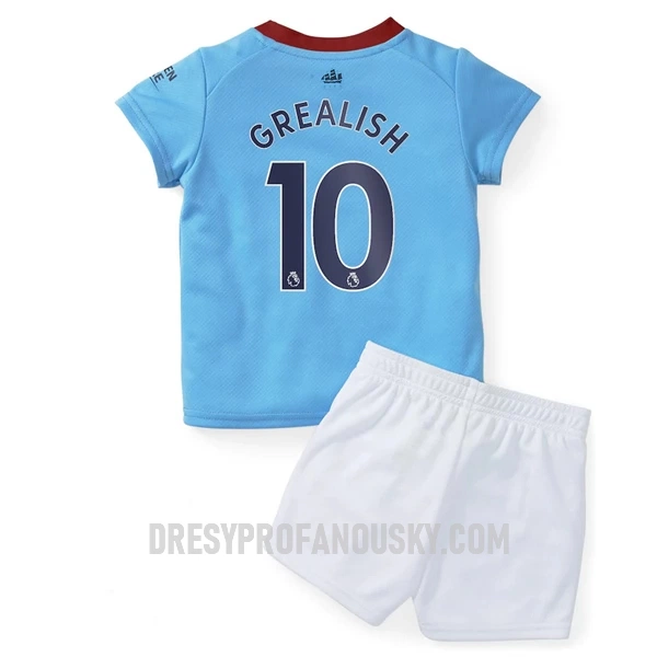 Levné Dětský Fotbalový Dres Manchester City Grealish 10 Domácí 2022-23