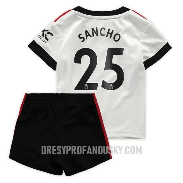 Levné Dětský Fotbalový Dres Manchester United Sancho 25 Venkovní 2022-23