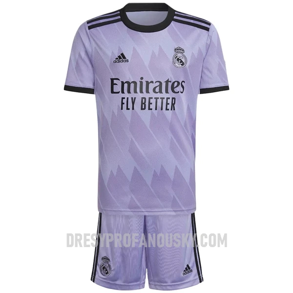 Levné Dětský Fotbalový Dres Real Madrid Venkovní 2022-23