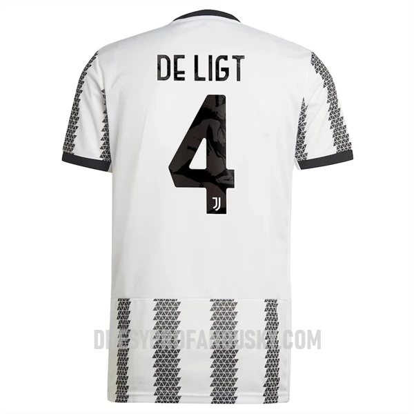 Levné Mužský Fotbalový Dres Juventus De Ligt 4 Domácí 2022-23