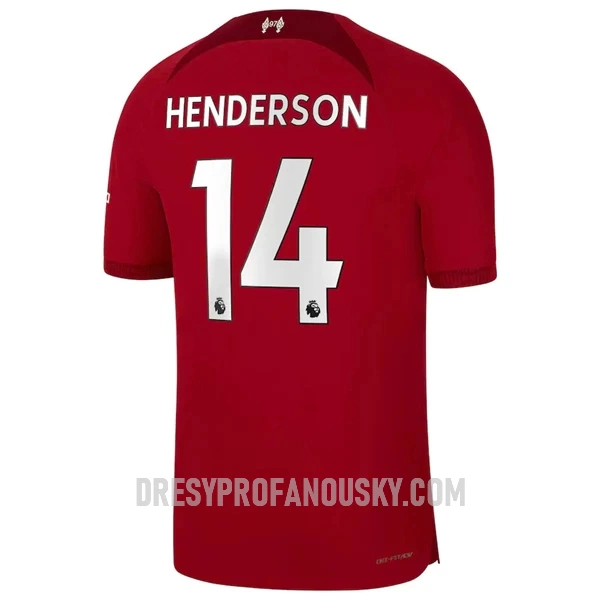 Levné Mužský Fotbalový Dres Liverpool Henderson 14 Domácí 2022-23