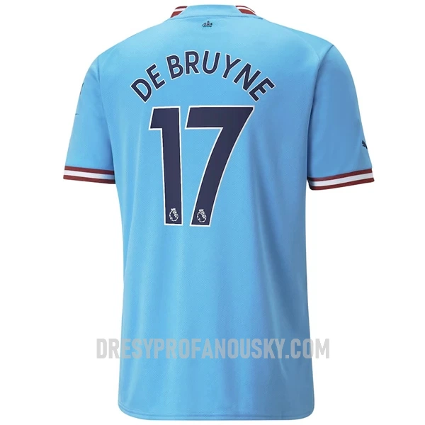 Levné Mužský Fotbalový Dres Manchester City De Bruyne 17 Domácí 2022-23