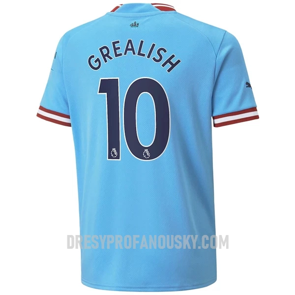 Levné Mužský Fotbalový Dres Manchester City Grealish 10 Domácí 2022-23