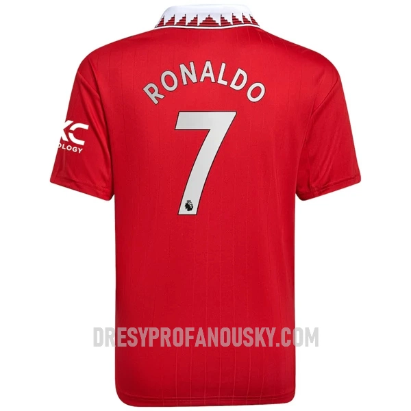 Levné Mužský Fotbalový Dres Manchester United Ronaldo 7 Domácí 2022-23