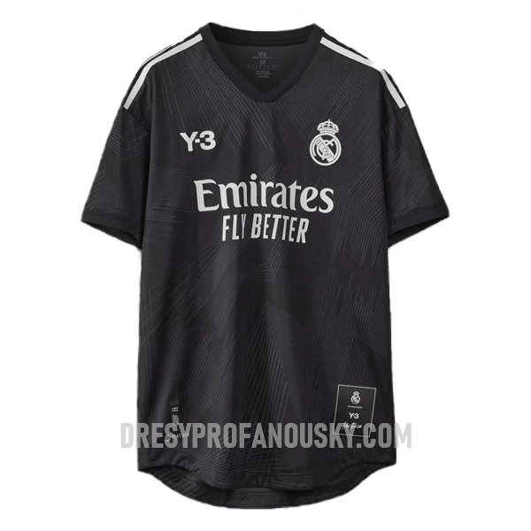 Levné Mužský Fotbalový Dres Real Madrid Y-3 Domácí 120. Výročí 2022-23 Černá