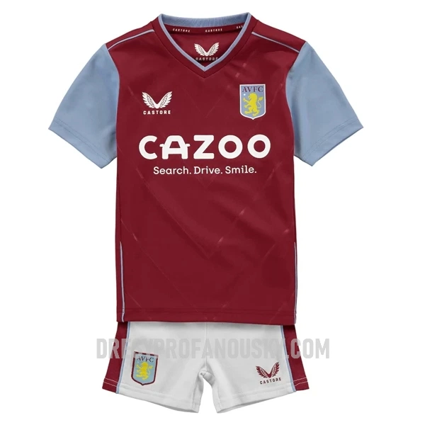 Levné Dětský Fotbalový Dres Aston Villa Domácí 2022-23