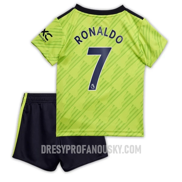 Levné Dětský Fotbalový Dres Manchester United Ronaldo 7 Alternativní 2022-23