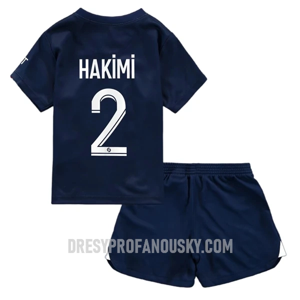 Levné Dětský Fotbalový Dres Paris Saint-Germain Hakimi 2 Domácí 2022-23