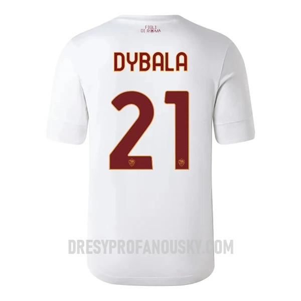 Levné Mužský Fotbalový Dres AS Řím Dybala 21 Venkovní 2022-23