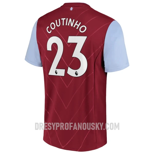 Levné Mužský Fotbalový Dres Aston Villa Coutinho 23 Domácí 2022-23