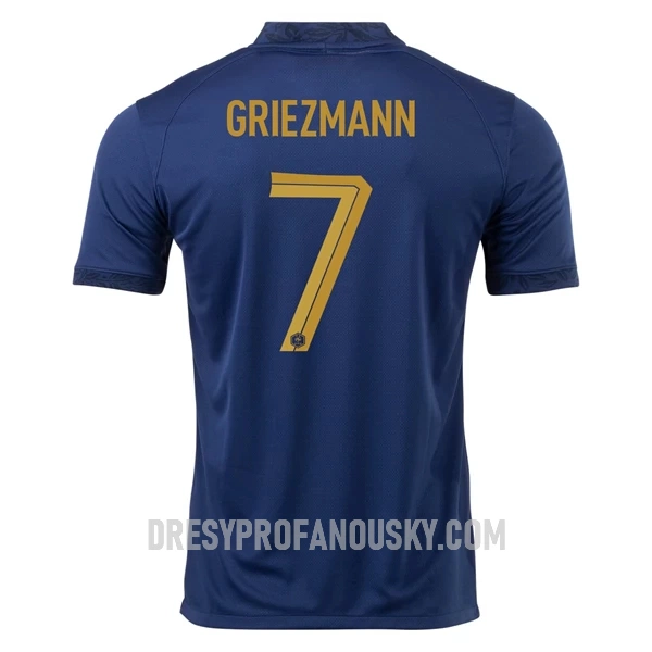 Levné Mužský Fotbalový Dres Francie Griezmann 7 Domácí Mistrovství Světa 2022