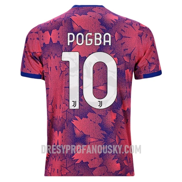 Levné Mužský Fotbalový Dres Juventus Pogba 10 Alternativní 2022-23