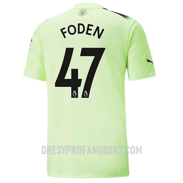 Levné Mužský Fotbalový Dres Manchester City Foden 47 Alternativní 2022-23