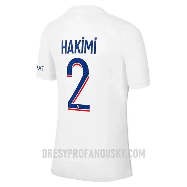 Levné Mužský Fotbalový Dres Paris Saint-Germain Hakimi 2 Alternativní 2022-23