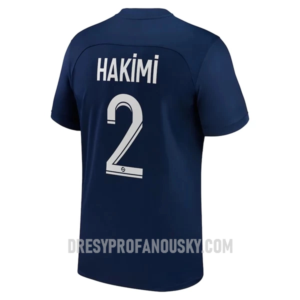 Levné Mužský Fotbalový Dres Paris Saint-Germain Hakimi 2 Domácí 2022-23