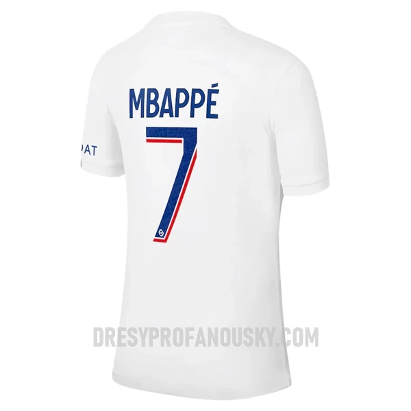 Levné Mužský Fotbalový Dres Paris Saint-Germain Mbappé 7 Alternativní 2022-23