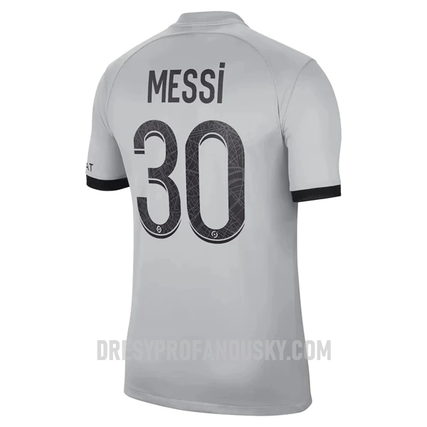 Levné Mužský Fotbalový Dres Paris Saint-Germain Messi 30 Venkovní 2022-23