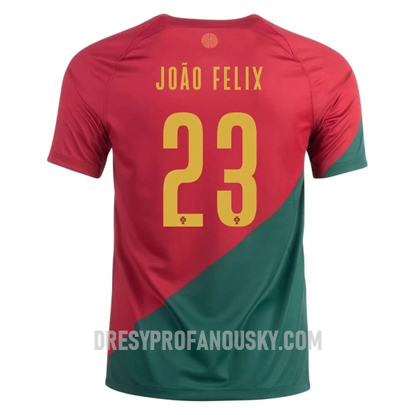 Levné Mužský Fotbalový Dres Portugalsko Joao Felix 23 Domácí Mistrovství Světa 2022