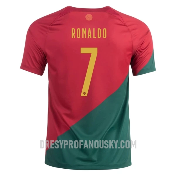 Levné Mužský Fotbalový Dres Portugalsko Ronaldo 7 Domácí Mistrovství Světa 2022