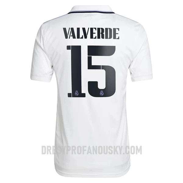 Levné Mužský Fotbalový Dres Real Madrid Valverde 15 Domácí 2022-23