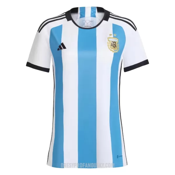 Levné Dámský Fotbalový Dres Argentina Adidas Domácí Mistrovství Světa 2022