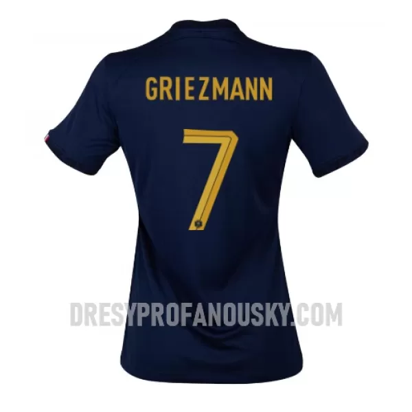 Levné Dámský Fotbalový Dres Francie Antoine Griezmann 7 Domácí Mistrovství Světa 2022