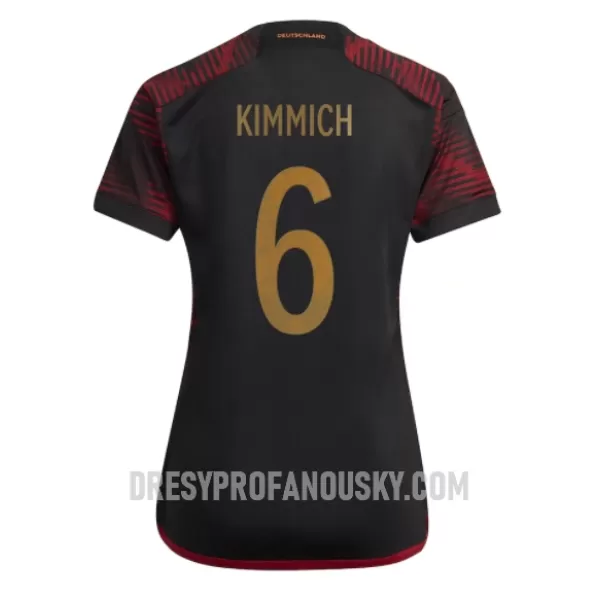 Levné Dámský Fotbalový Dres Německo Joshua Kimmich 6 Venkovní Mistrovství Světa 2022