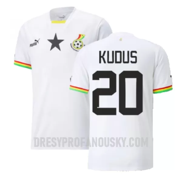 Levné Mužský Fotbalový Dres Ghana Mohammed Kudus 20 Domácí Mistrovství Světa 2022