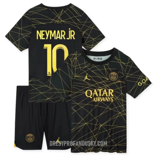 Levné Dětský Fotbalový Dres Paris Saint-Germain NEYMAR JR 10 Čtvrtý Jordan 2022-23