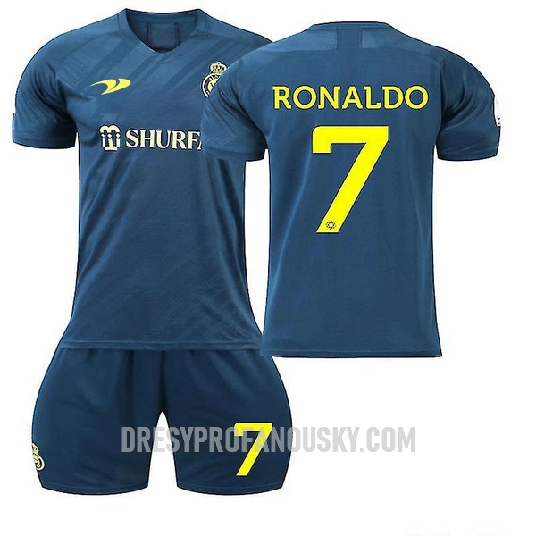 Levné Dětský Fotbalový Dres Al Nassr Ronaldo 7 Venkovní 2022-23