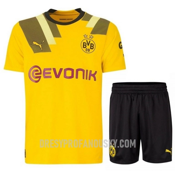 Levné Dětský Fotbalový Dres Borussia Dortmund Alternativní 2022-23