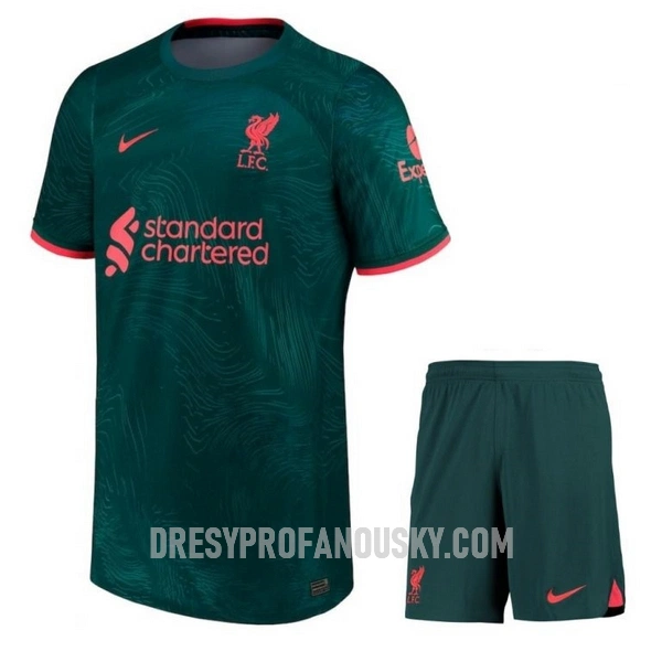 Levné Dětský Fotbalový Dres Liverpool Alternativní 2022-23