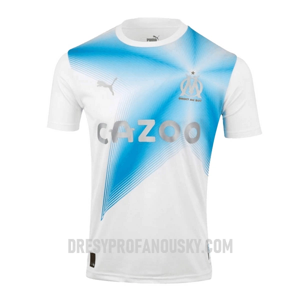 Levné Mužský Fotbalový Dres Olympique de Marseille 30th Výročí 2022-23 - Speciální