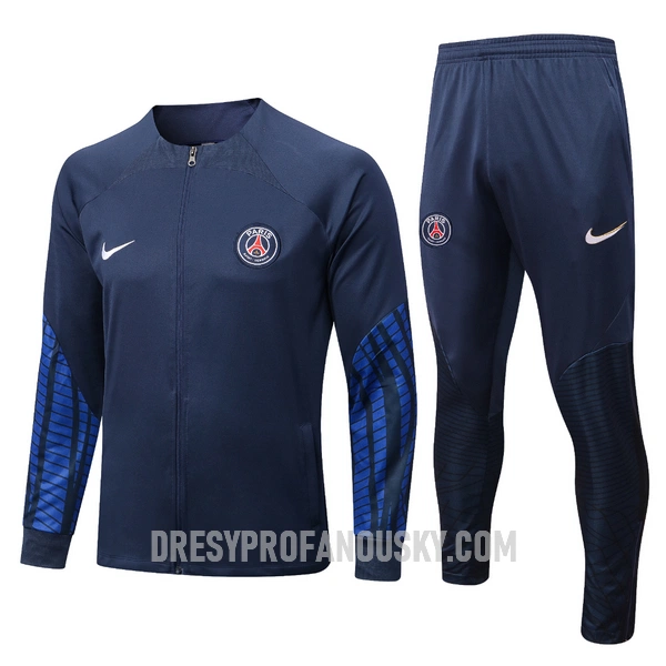 Levné Dětský Paris Saint-Germain Navy Version Tréninkový Mikina Soupravy 2022-23