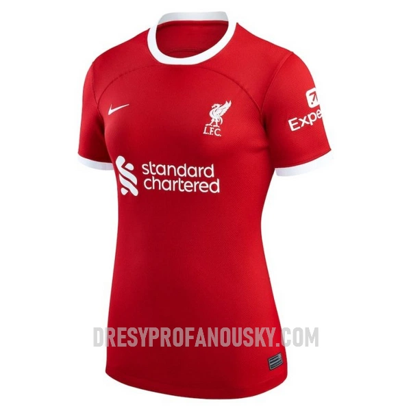 Levné Dámský Fotbalový Dres Liverpool Domácí 2023-24