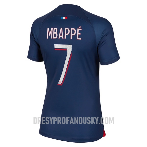 Levné Dámský Fotbalový Dres Paris Saint-Germain Mbappé 7 Domácí 2023-24