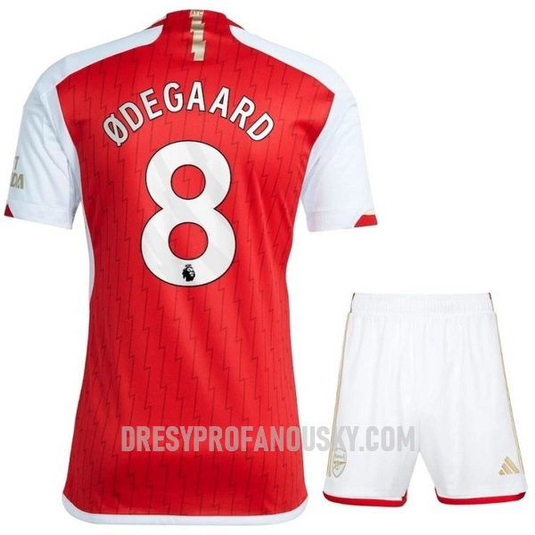 Levné Dětský Fotbalový Dres Arsenal Odegaard 8 Domácí 2023-24