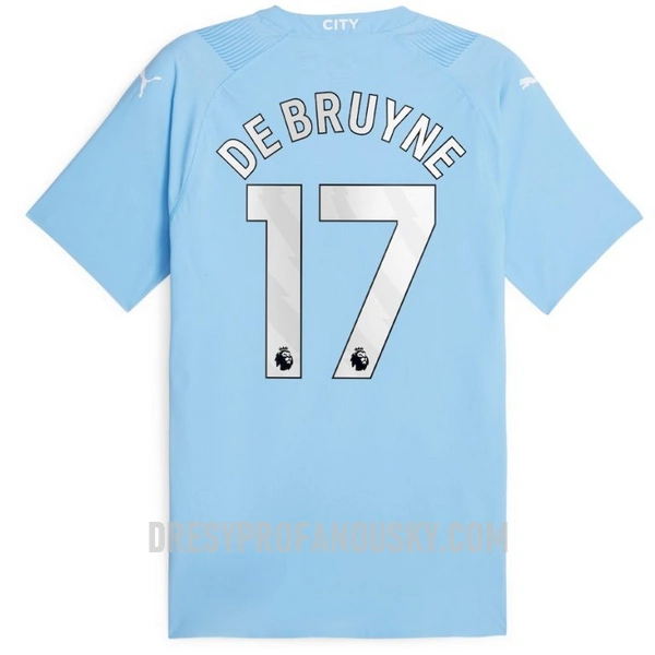 Levné Dětský Fotbalový Dres Manchester City K. De Bruyne 17 Domácí 2023-24