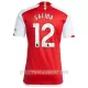 Levné Mužský Fotbalový Dres Arsenal Saliba 12 Domácí 2023-24