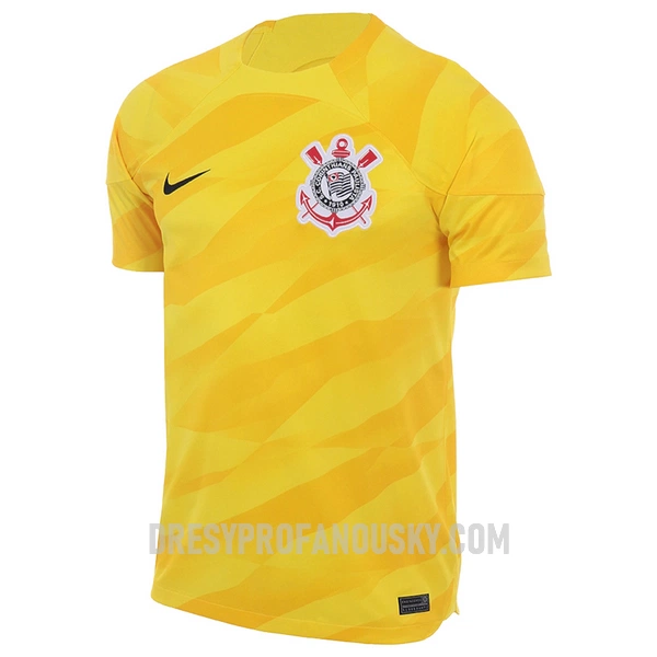 Levné Mužský Fotbalový Dres Corinthians Venkovní Brankářské 2023-24