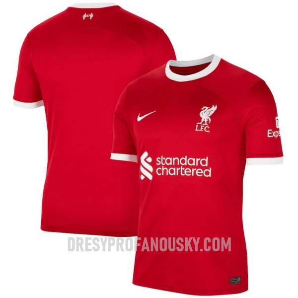 Levné Mužský Fotbalový Dres Liverpool Domácí 2023-24