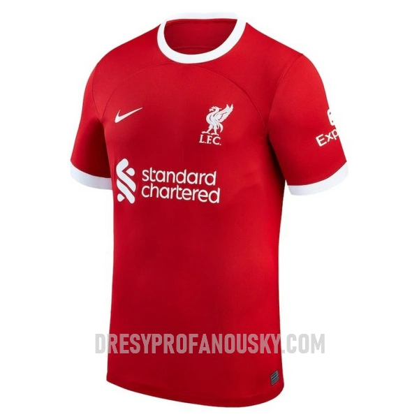 Levné Mužský Fotbalový Dres Liverpool Elliot 19 Domácí 2023-24