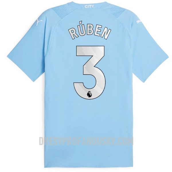 Levné Mužský Fotbalový Dres Manchester City Ruben 3 Domácí 2023-24