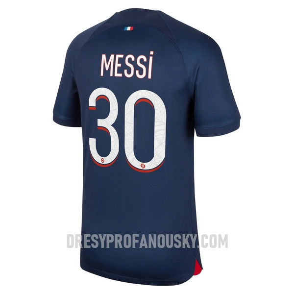 Levné Mužský Fotbalový Dres Paris Saint-Germain Messi 30 Domácí 2023-24