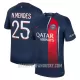 Levné Mužský Fotbalový Dres Paris Saint-Germain N.Mendes 25 Domácí 2023-24