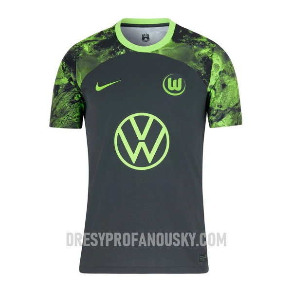 Levné Mužský Fotbalový Dres VfL Wolfsburg Venkovní 2023-24