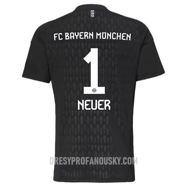 Levné Dětský Fotbalový Dres FC Bayern Mnichov Manuel Neuer 1 Brankářské Domácí 2023-24